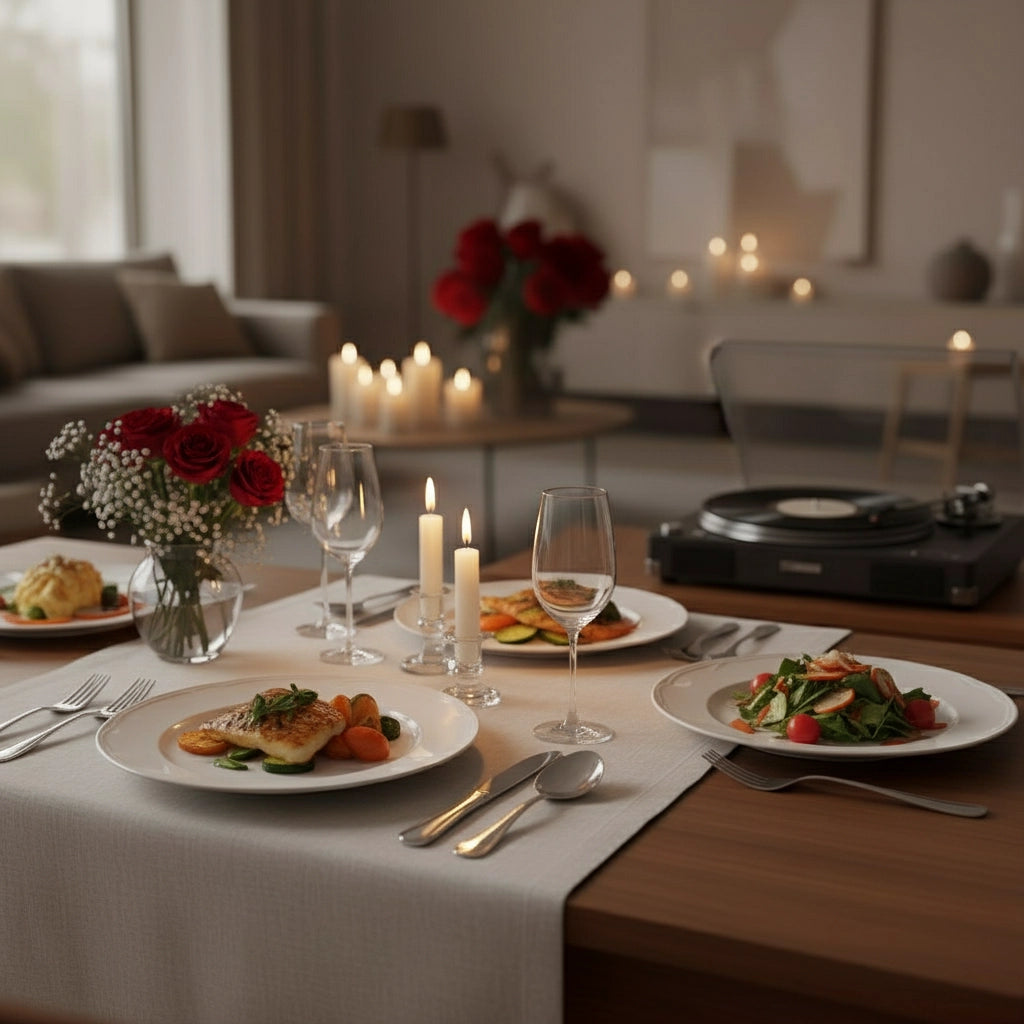 Vinyl Record Player „Vintage Atelier“