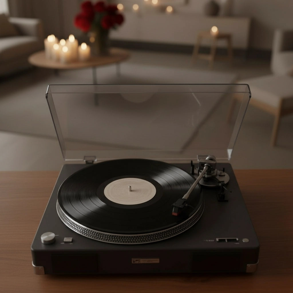 Vinyl Record Player „Vintage Atelier“