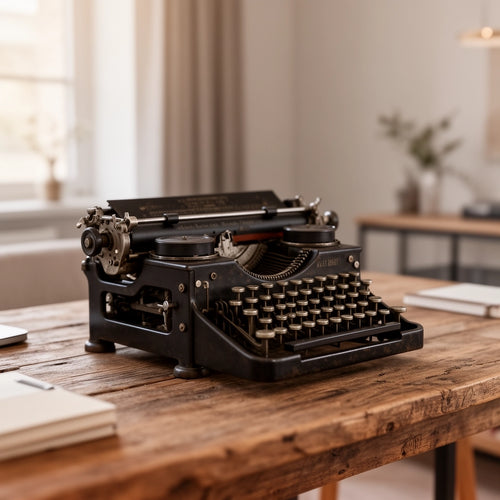 Antique Typewriter „Vintage Atelier“