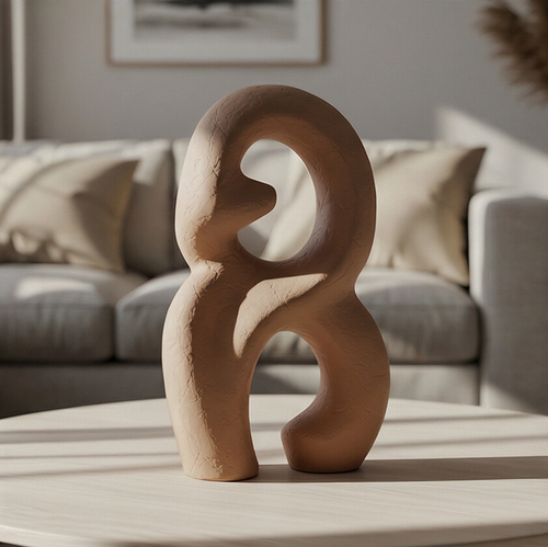 Abstract Clay Sculpture „Natural Sanctuary“